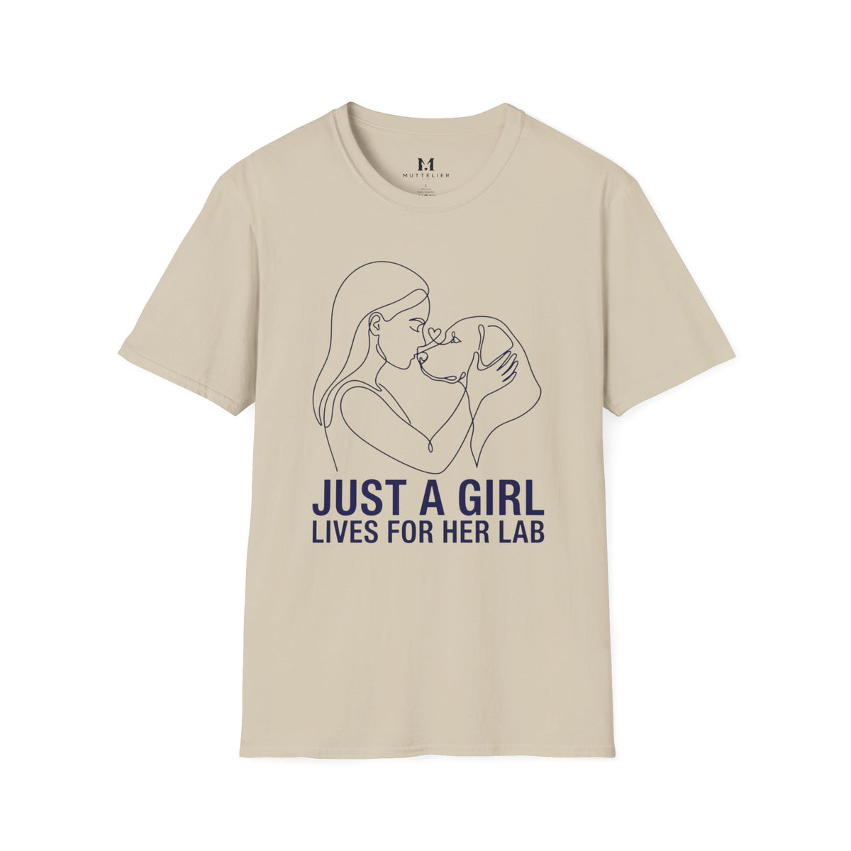 Just a Girl Lives for her Lab T-Shirt