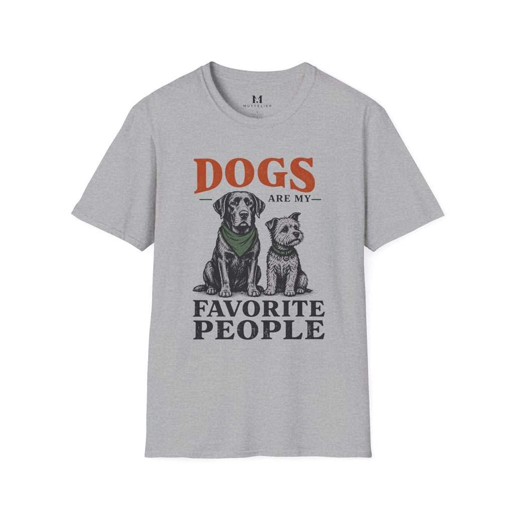 Dog's are my Favorite People T-Shirt