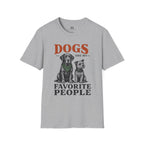 Dog's are my Favorite People T-Shirt