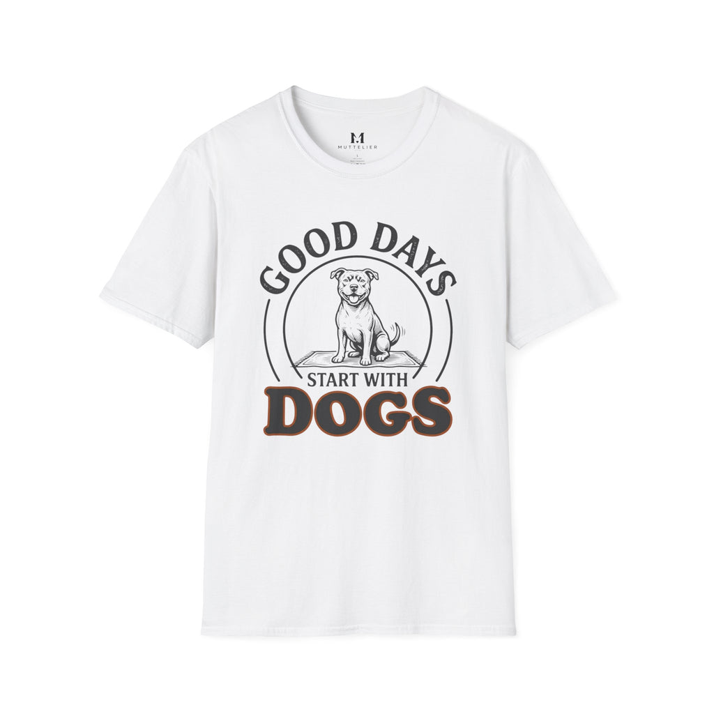 Good Day's Start With Dog's T-Shirt