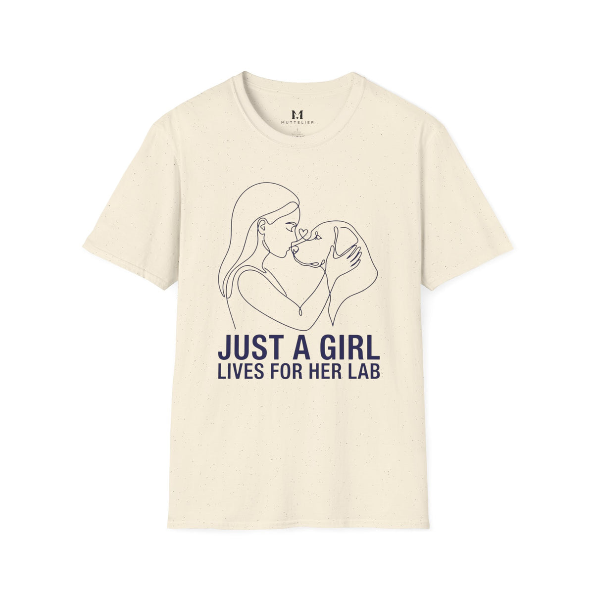 Just a Girl Lives for her Lab T-Shirt