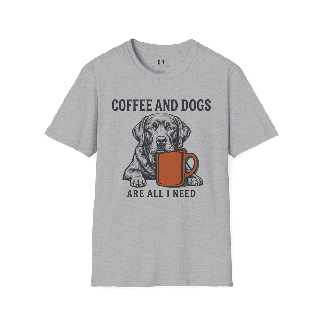 Coffee and Dog's are All I Need T-Shirt