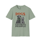Dog's are my Favorite People T-Shirt