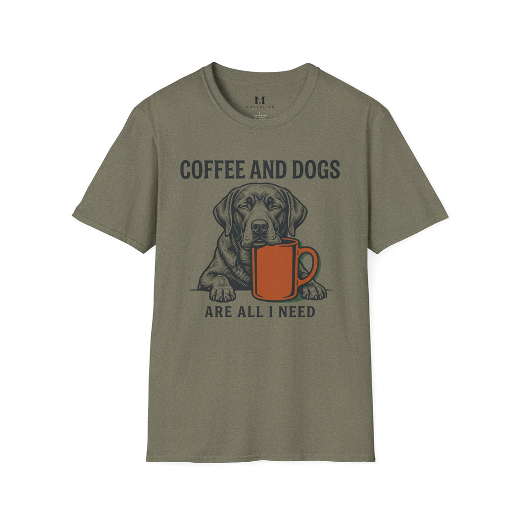 Coffee and Dog's are All I Need T-Shirt