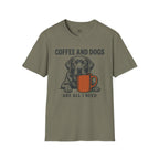 Coffee and Dog's are All I Need T-Shirt