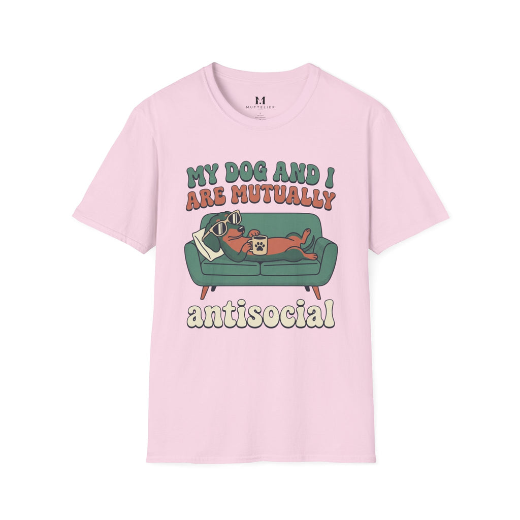 My Dog and I are Mutually Antisocial T-Shirt