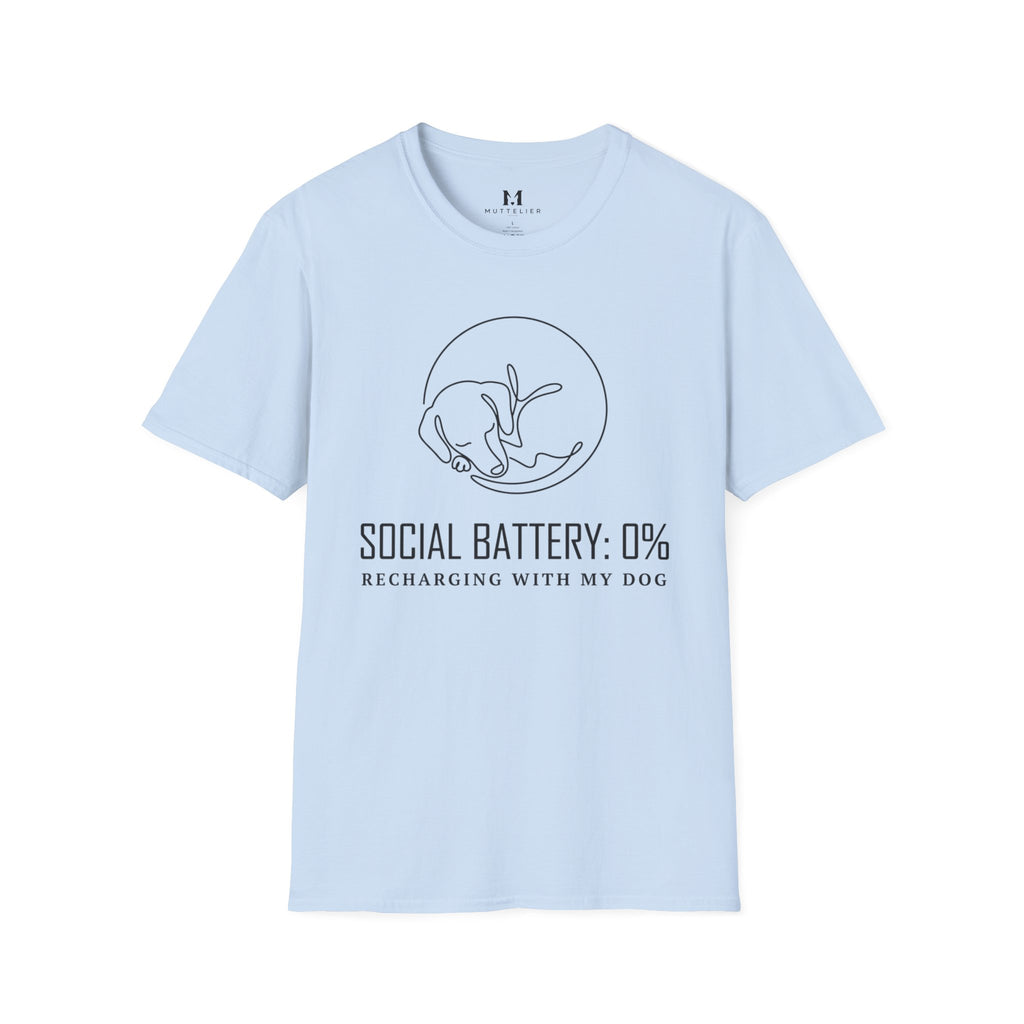 Social Battery 0% T-Shirt