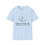 Social Battery 0% T-Shirt