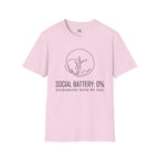 Social Battery 0% T-Shirt