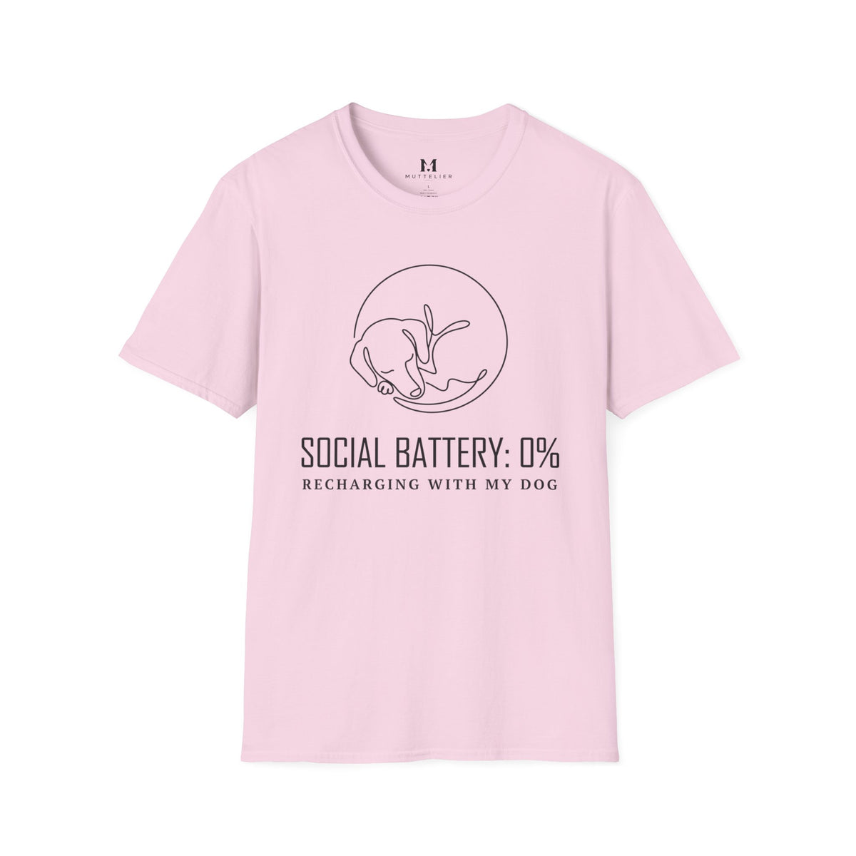 Social Battery 0% T-Shirt