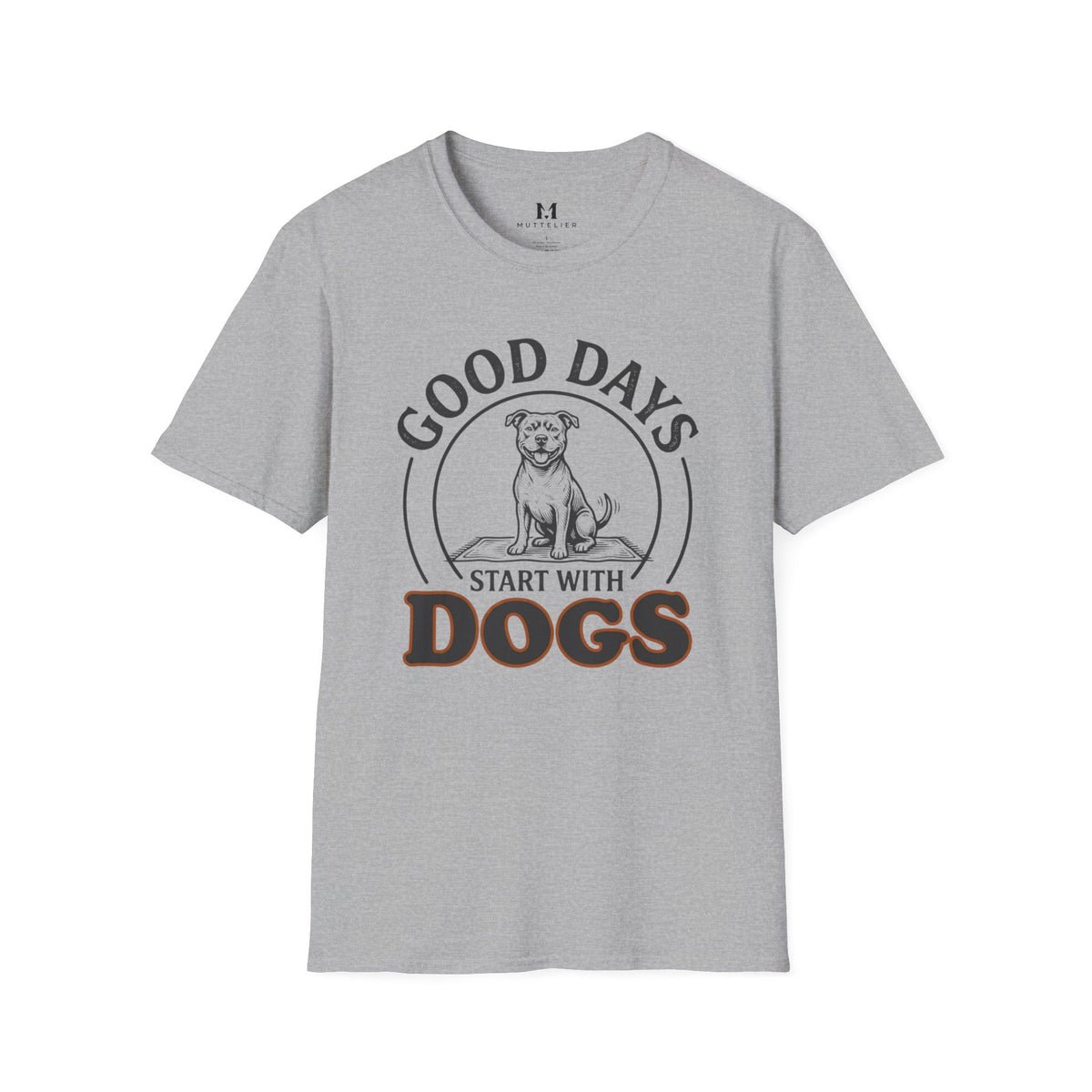 Good Day's Start With Dog's T-Shirt