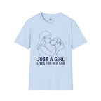 Just a Girl Lives for her Lab T-Shirt
