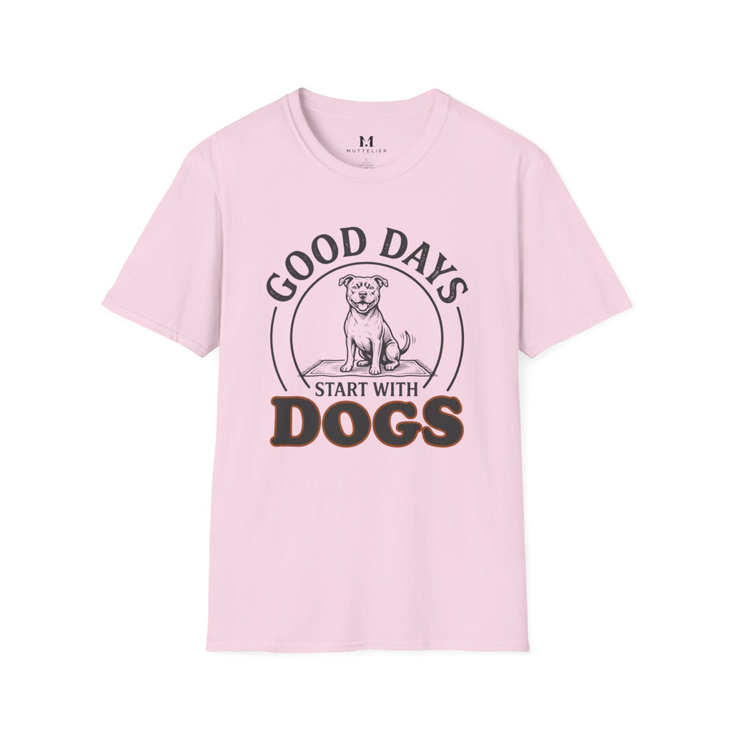 Good Day's Start With Dog's T-Shirt