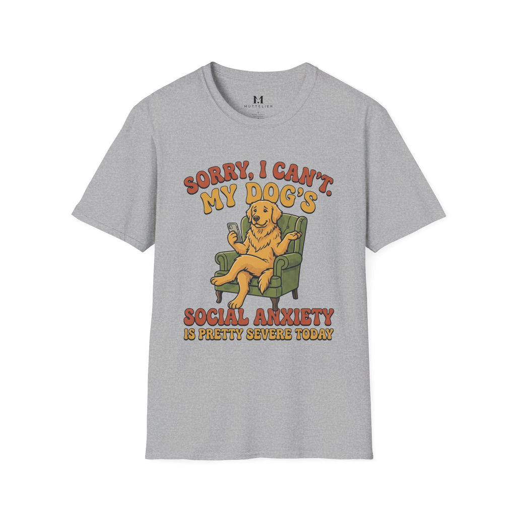 My Dogs Social Anxiety T-Shirt