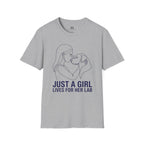 Just a Girl Lives for her Lab T-Shirt