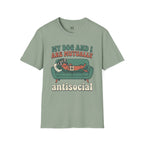 My Dog and I are Mutually Antisocial T-Shirt