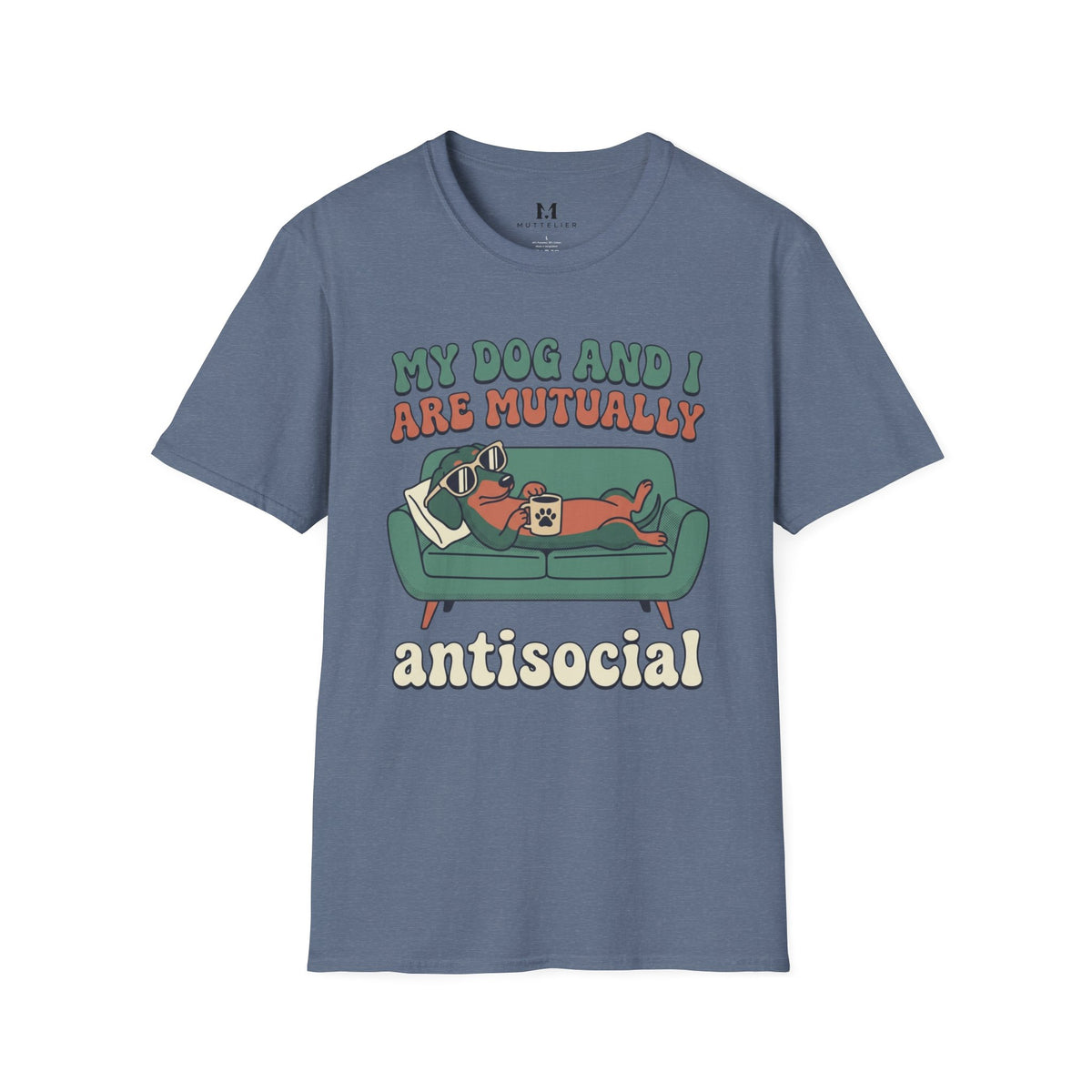 My Dog and I are Mutually Antisocial T-Shirt