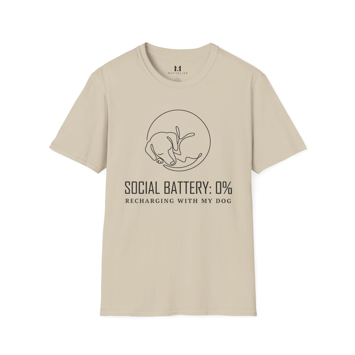Social Battery 0% T-Shirt