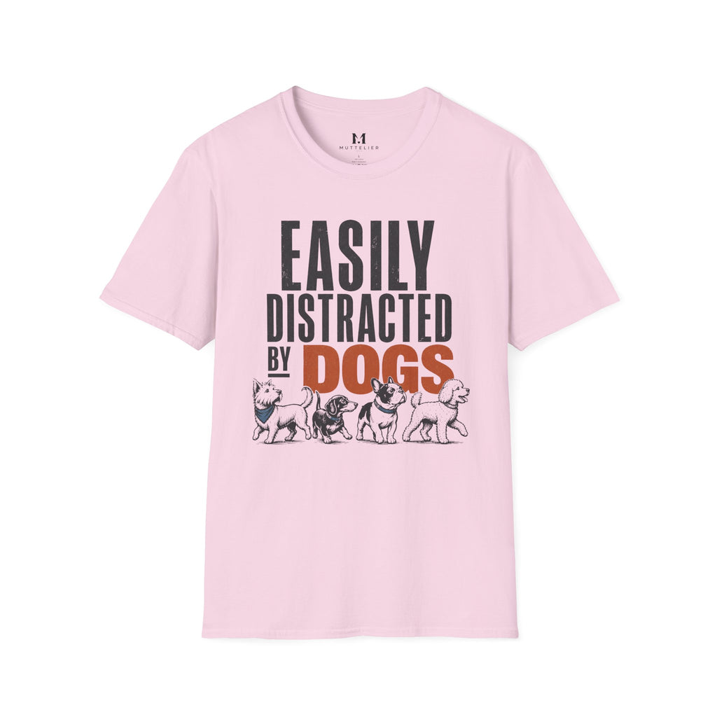 Easily Distracted By Dog's T-Shirt