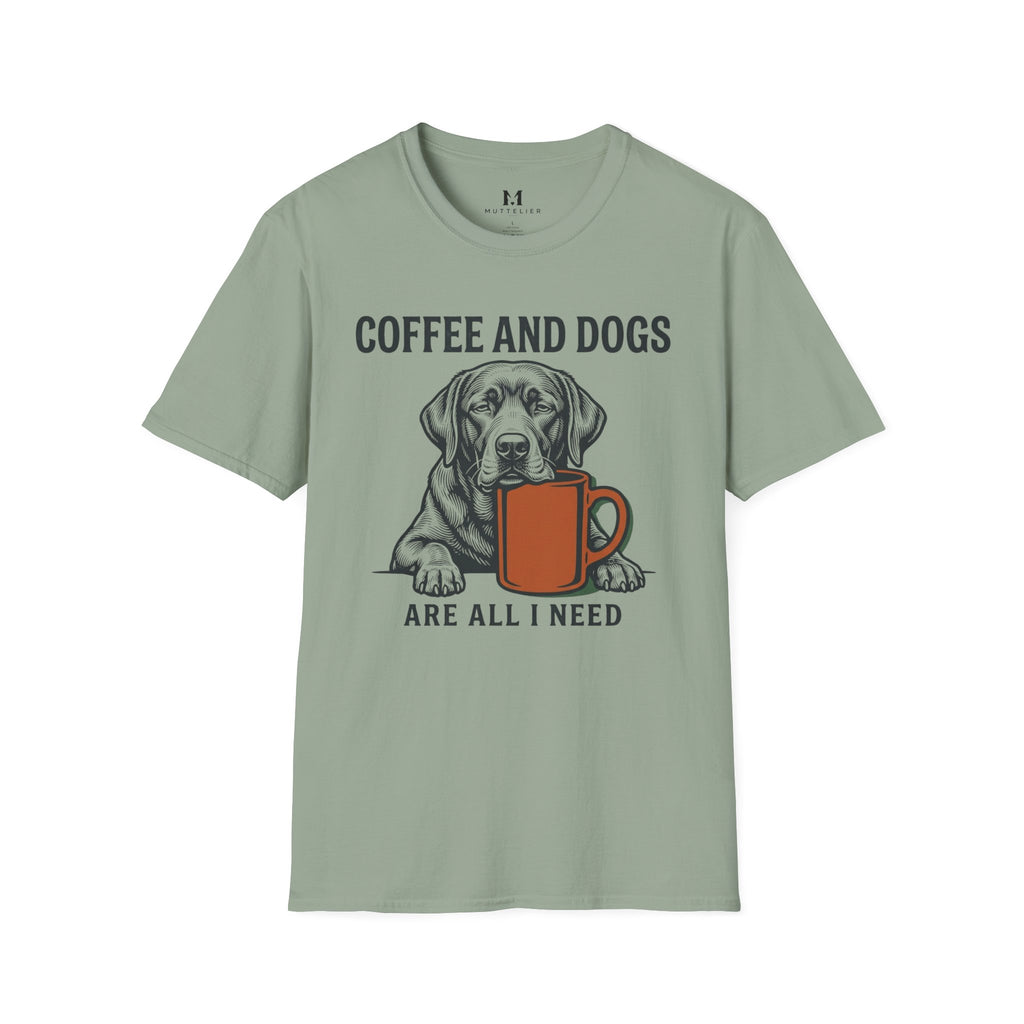 Coffee and Dog's are All I Need T-Shirt