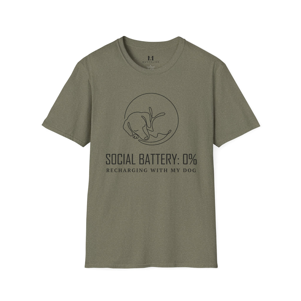 Social Battery 0% T-Shirt