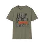 Easily Distracted By Dog's T-Shirt