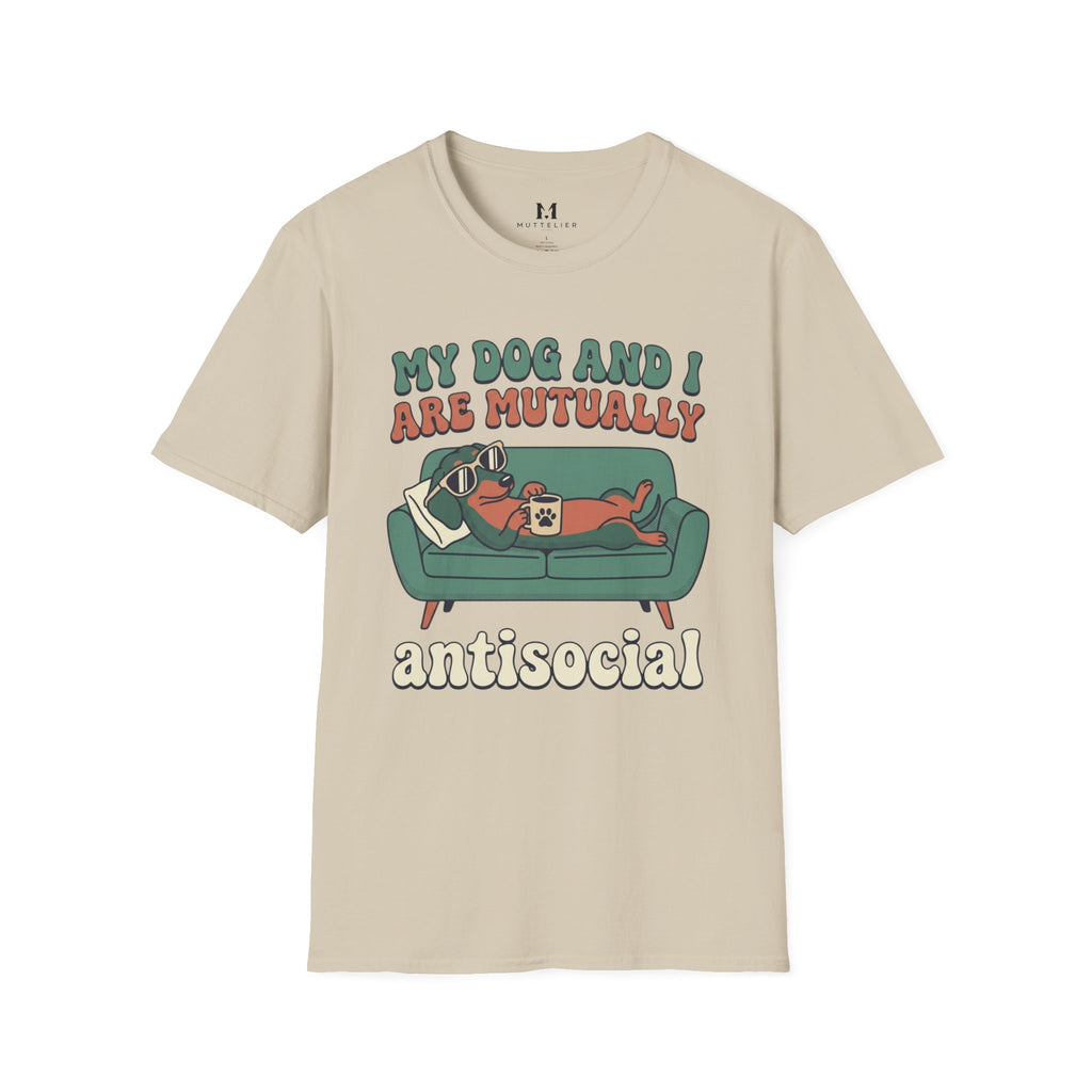 My Dog and I are Mutually Antisocial T-Shirt