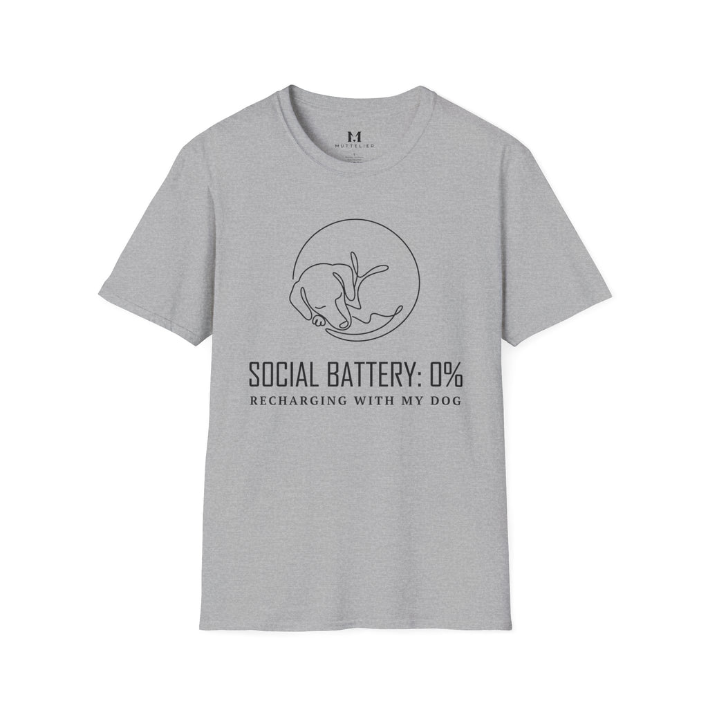 Social Battery 0% T-Shirt