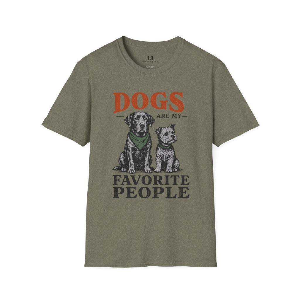 Dog's are my Favorite People T-Shirt