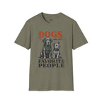 Dog's are my Favorite People T-Shirt