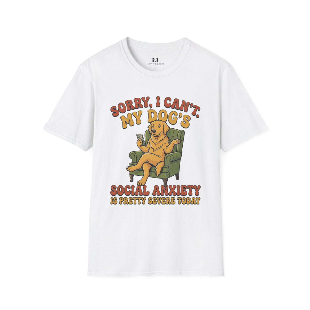 My Dogs Social Anxiety T-Shirt