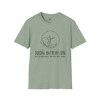 Social Battery 0% T-Shirt