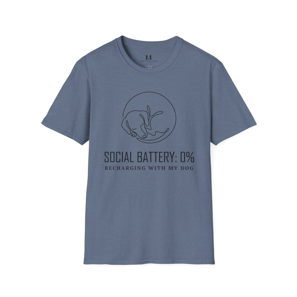 Social Battery 0% T-Shirt