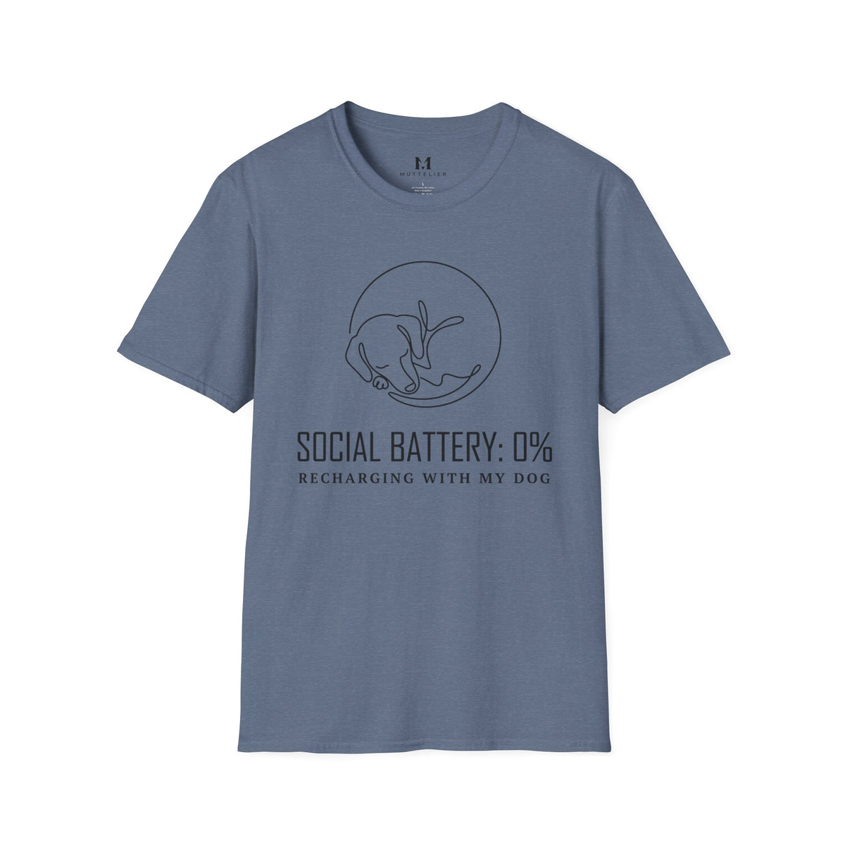 Social Battery 0% T-Shirt