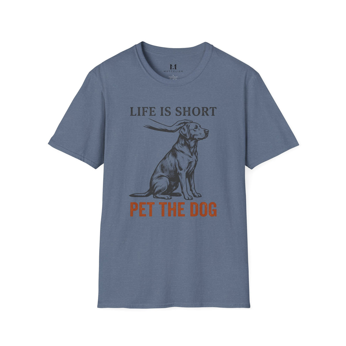 Life is Short Pet the Dog T-Shirt