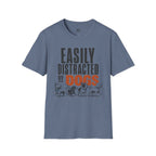 Easily Distracted By Dog's T-Shirt