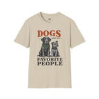Dog's are my Favorite People T-Shirt