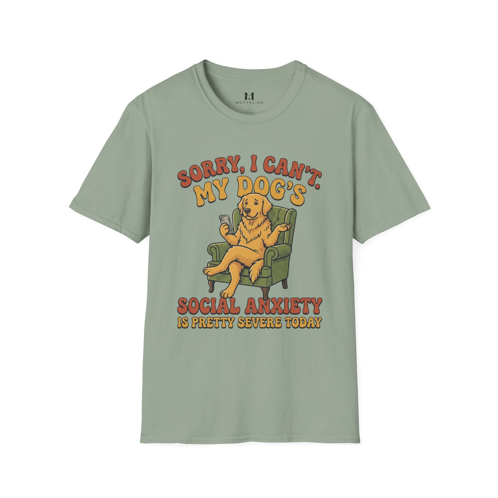 My Dogs Social Anxiety T-Shirt