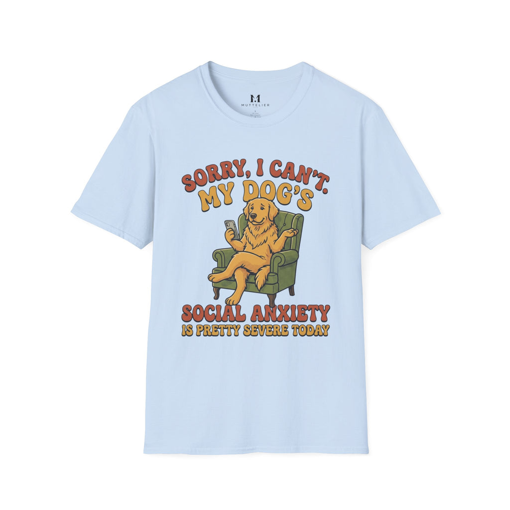 My Dogs Social Anxiety T-Shirt