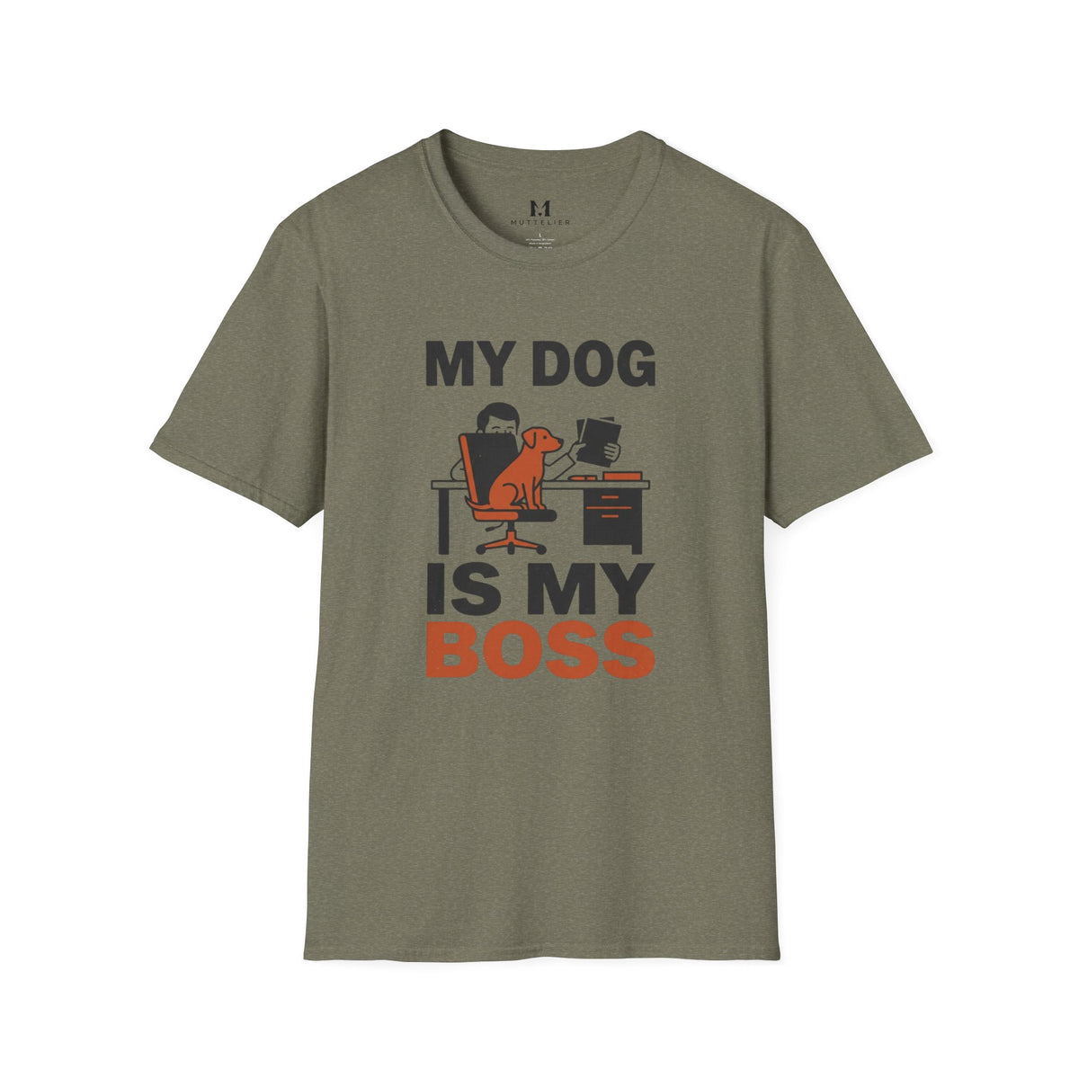 My Dog is My Boss T-Shirt