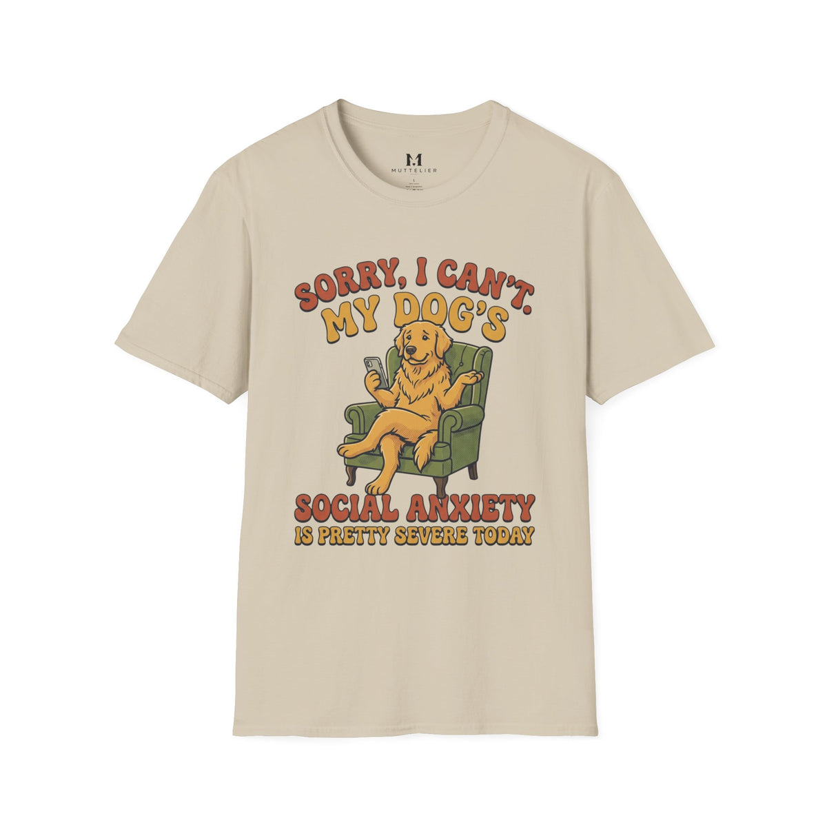 My Dogs Social Anxiety T-Shirt