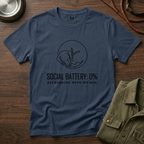 Social Battery 0% T-Shirt