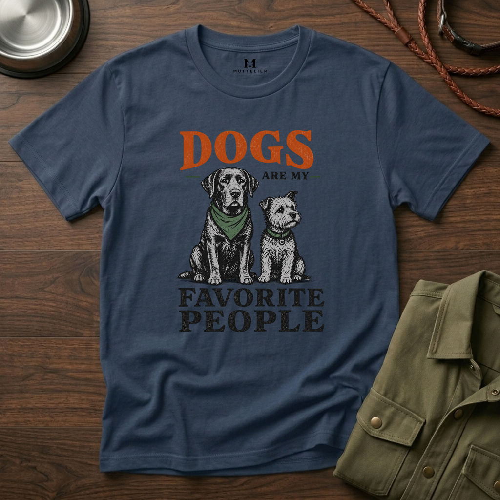 Dogs are my Favorite People T-Shirt
