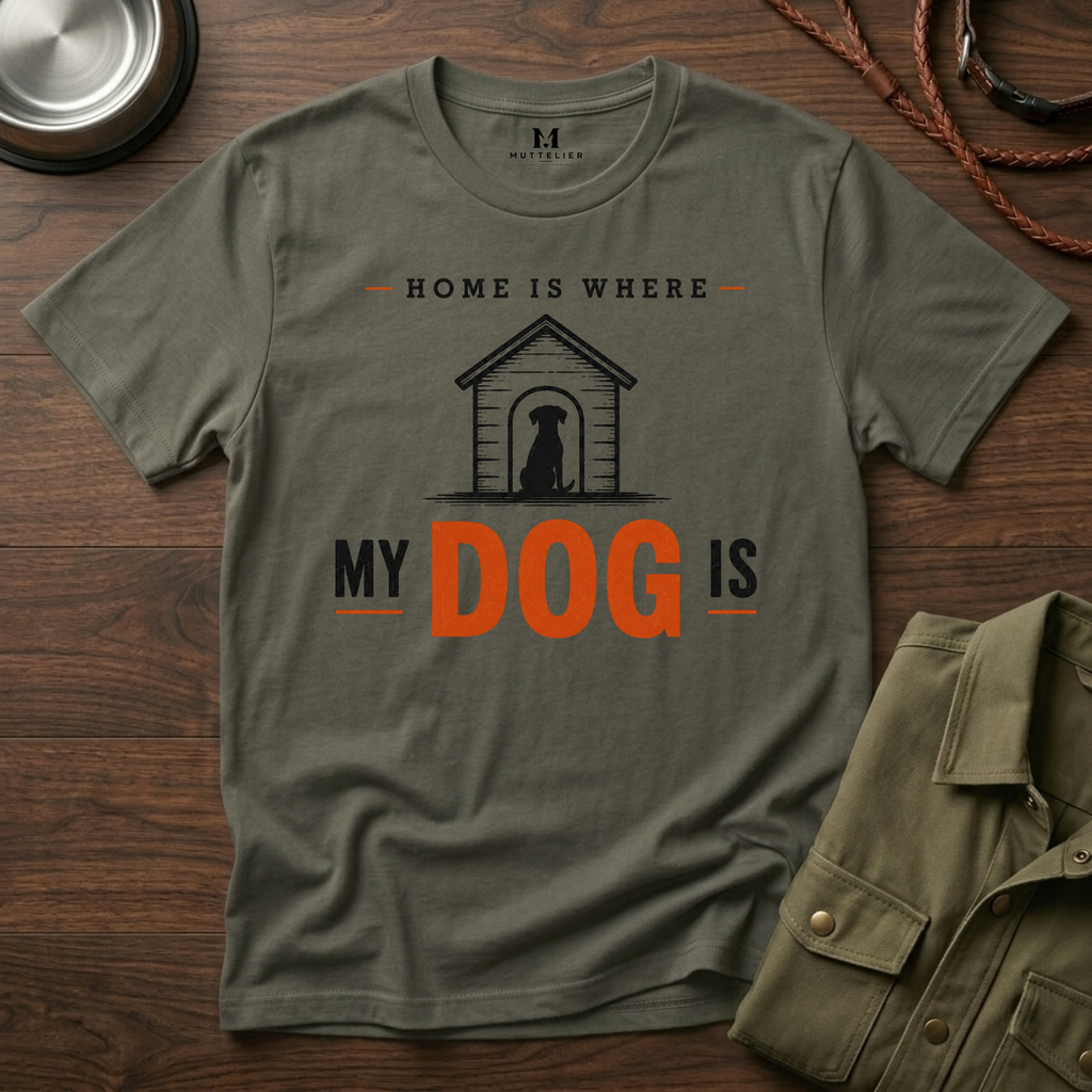 Home is Where My Dog is T-Shirt