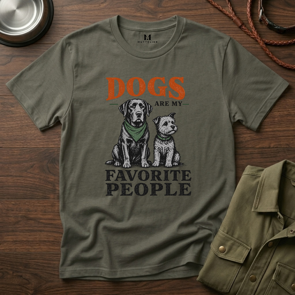 Dogs are my Favorite People T-Shirt