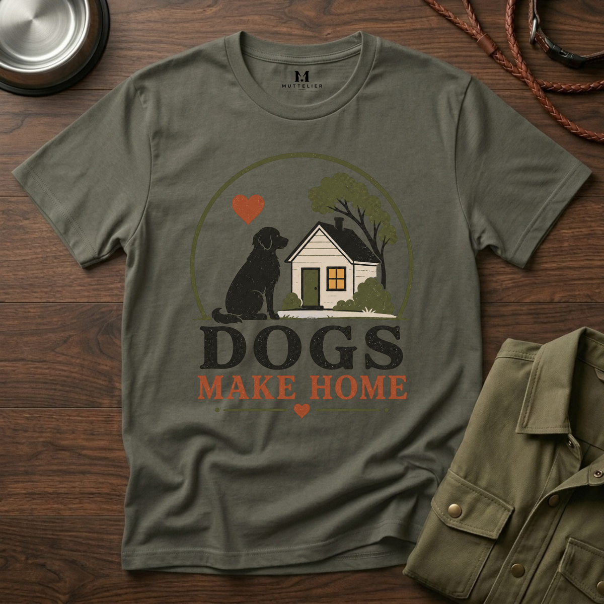 Dogs Make Home T-Shirt