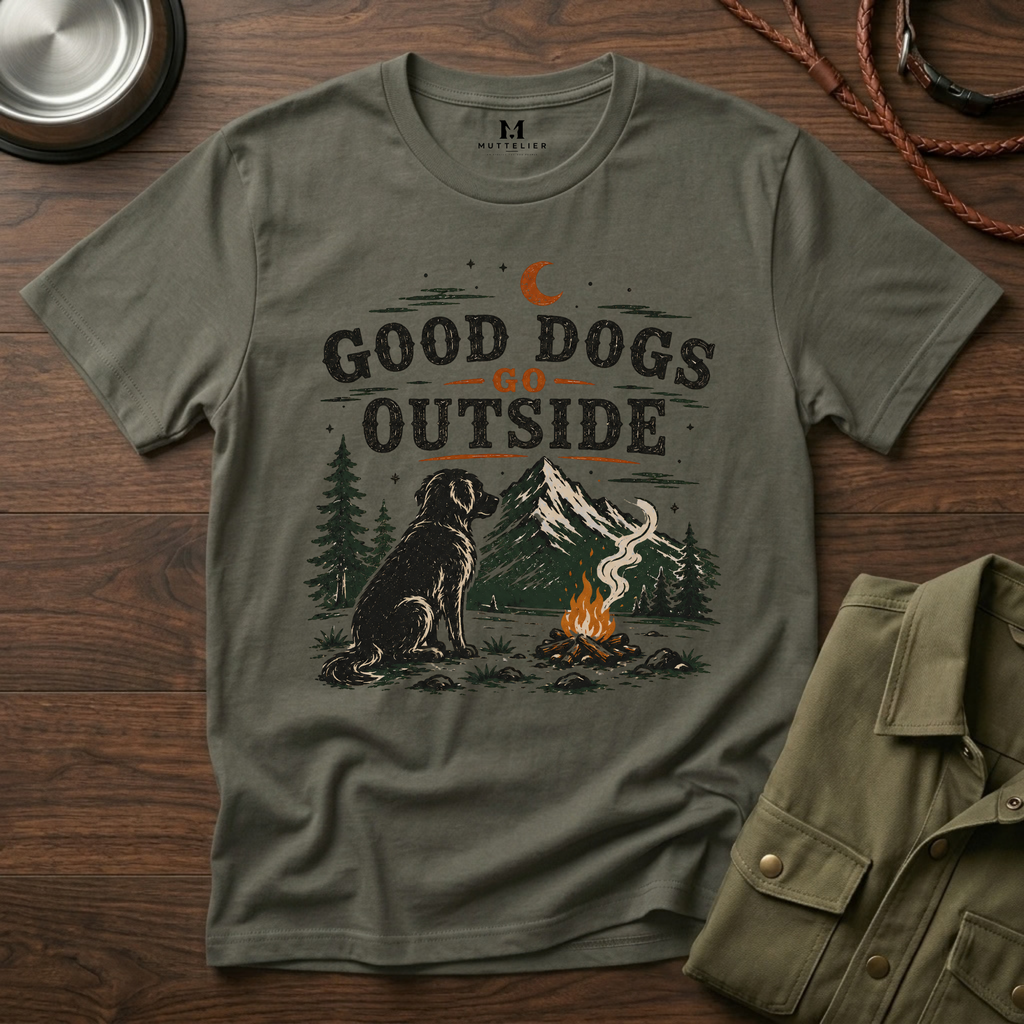 Good Dogs go Outside T-Shirt