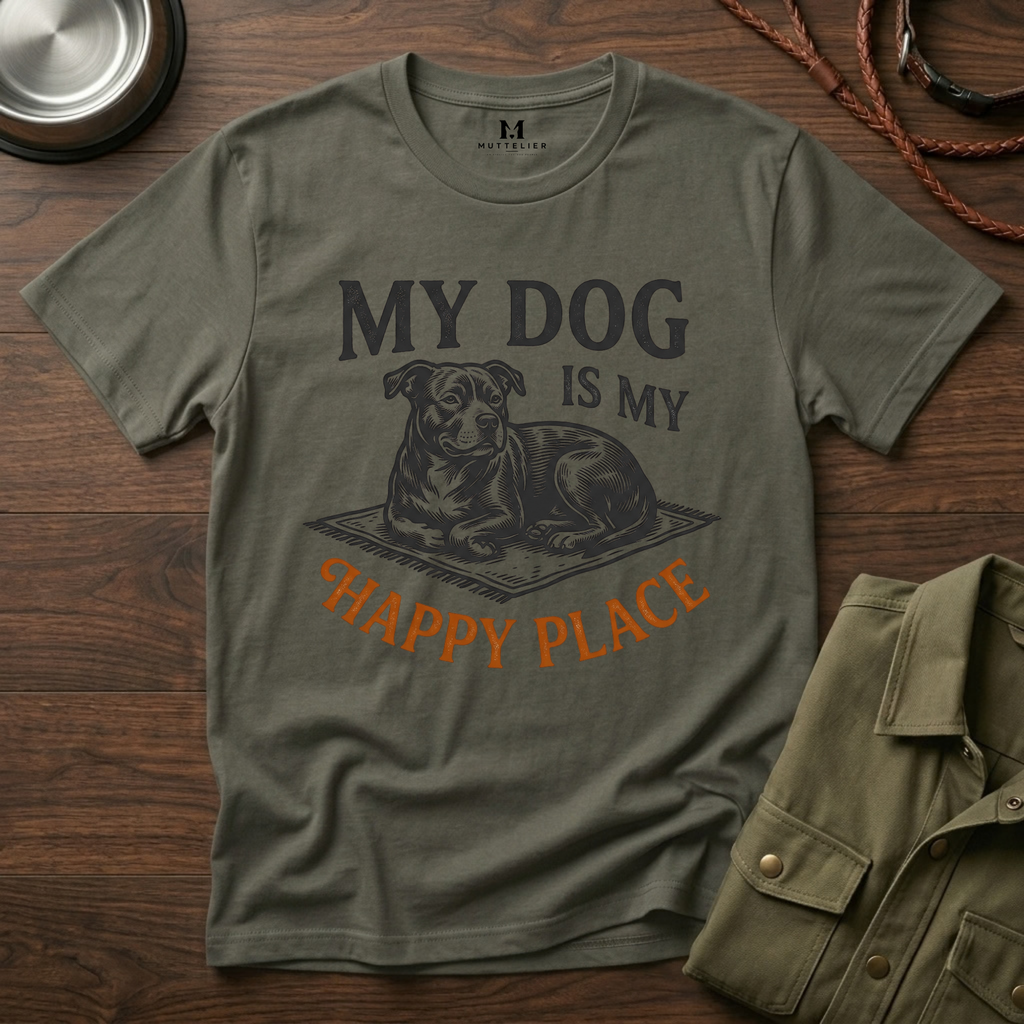 My Dog is My Happy Place T-Shirt