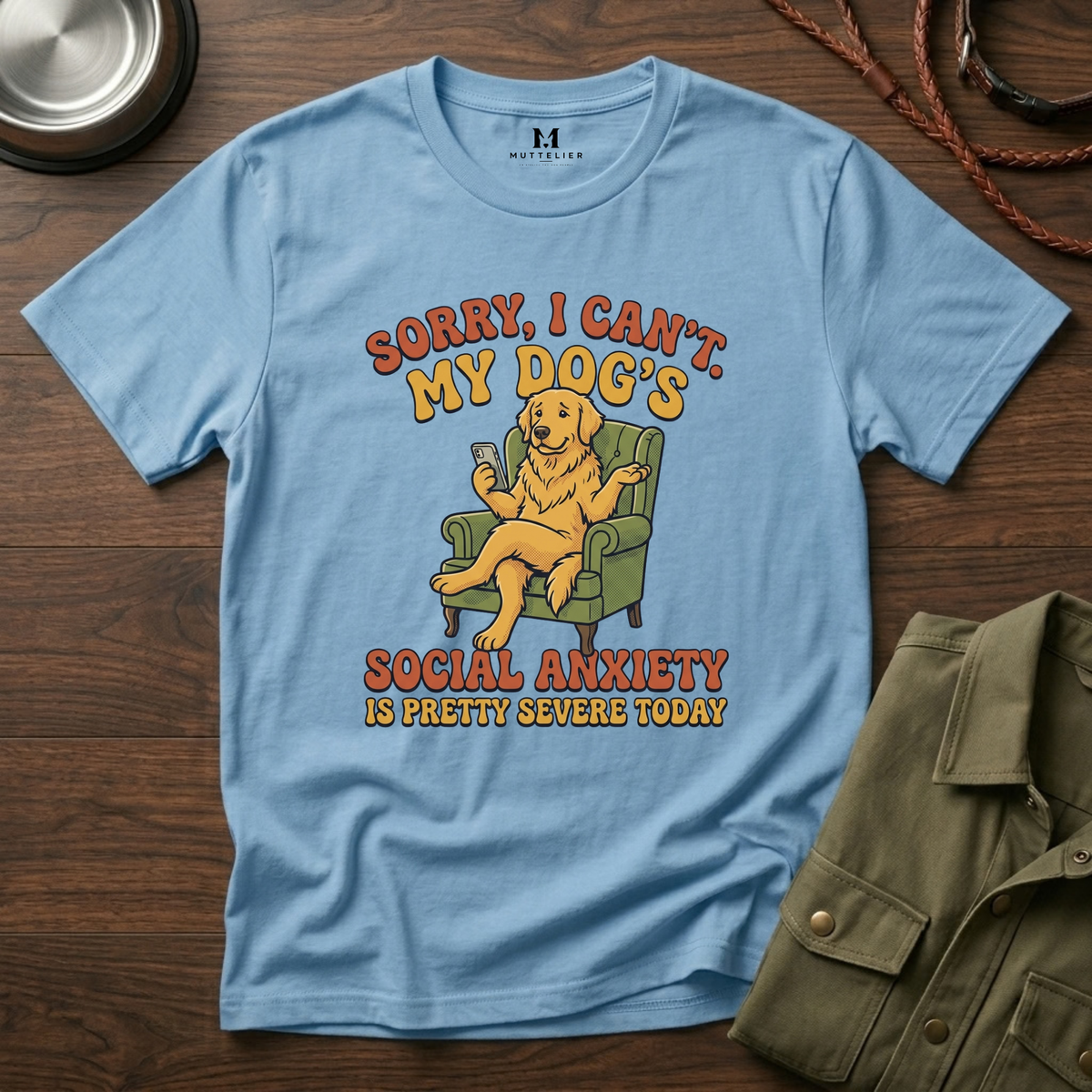 My Dogs Social Anxiety T-Shirt