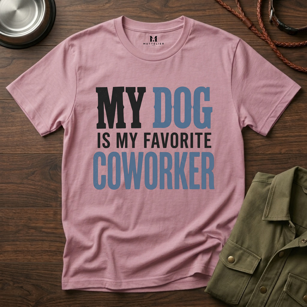 My Dog is My Favorite Coworker T-Shirt